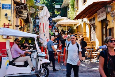 Athens private city afternoon or evening tour on e-tuk tuk